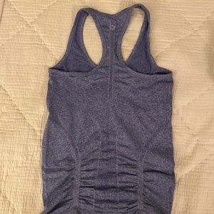 Athleta Tank Top Blue XS women’s Athletic Top Fitted